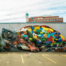 The Turtle, Bordalo II