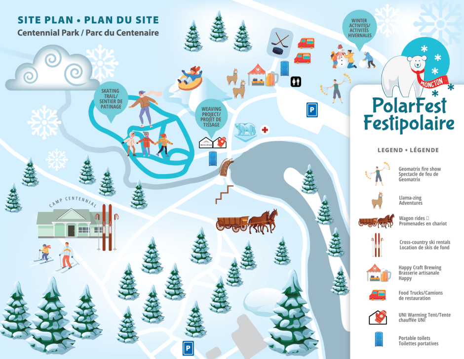 PolarFest Site Plan